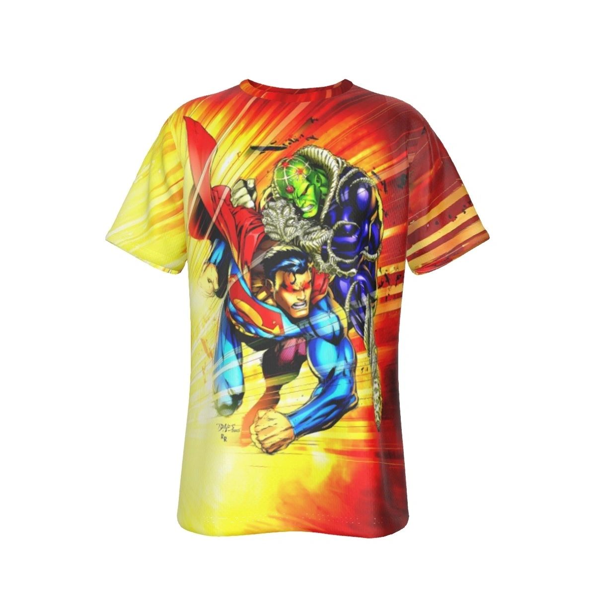 BATMAN SUPERMAN ALL OVER PRINT SHIRT AND TANK - BRAINIAC BY BENES