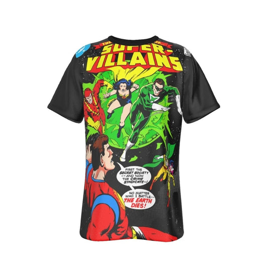 SECRET SOCIETY OF SUPER VILLAINS 13 ALL OVER PRINT SHIRT AND TANK