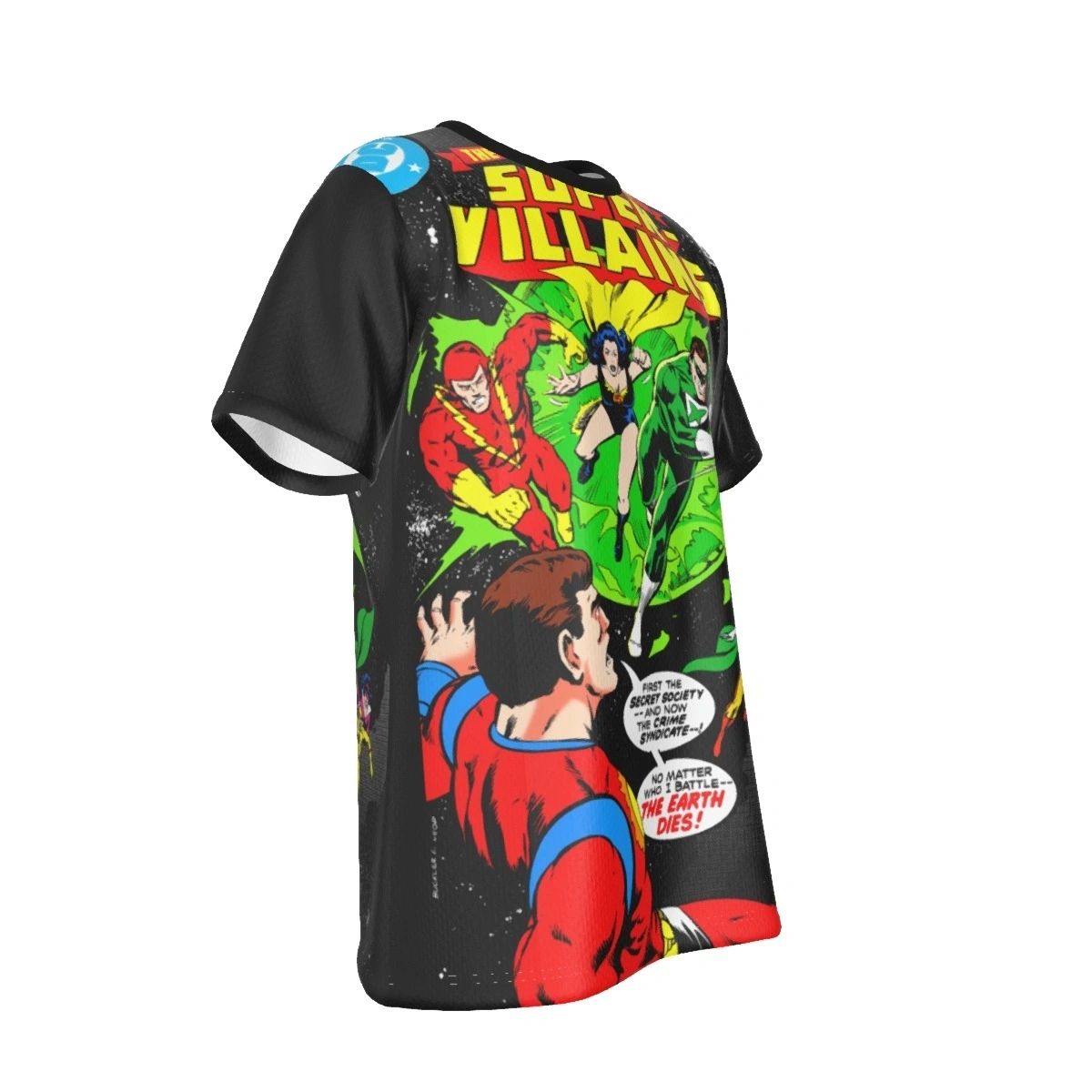 SECRET SOCIETY OF SUPER VILLAINS 13 ALL OVER PRINT SHIRT AND TANK