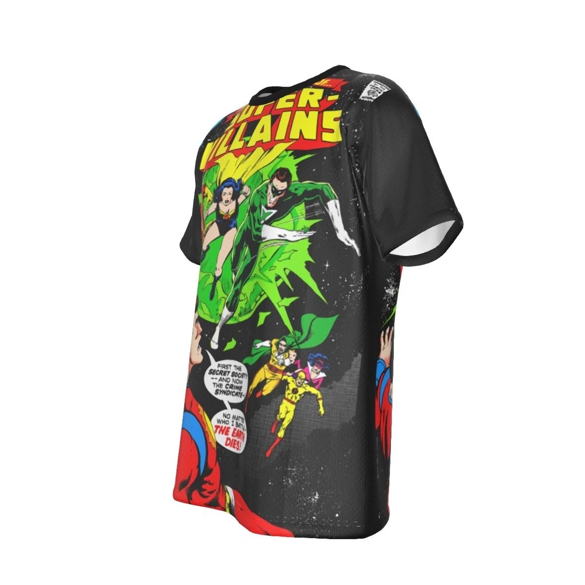 SECRET SOCIETY OF SUPER VILLAINS 13 ALL OVER PRINT SHIRT AND TANK