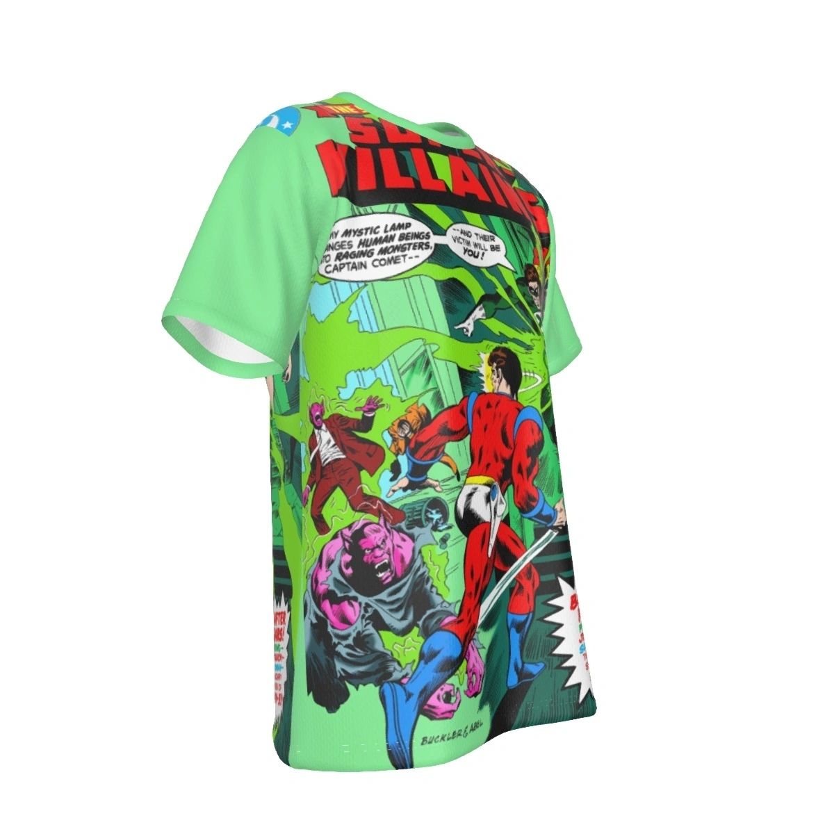 SECRET SOCIETY OF SUPER VILLAINS 14 ALL OVER PRINT SHIRT AND TANK