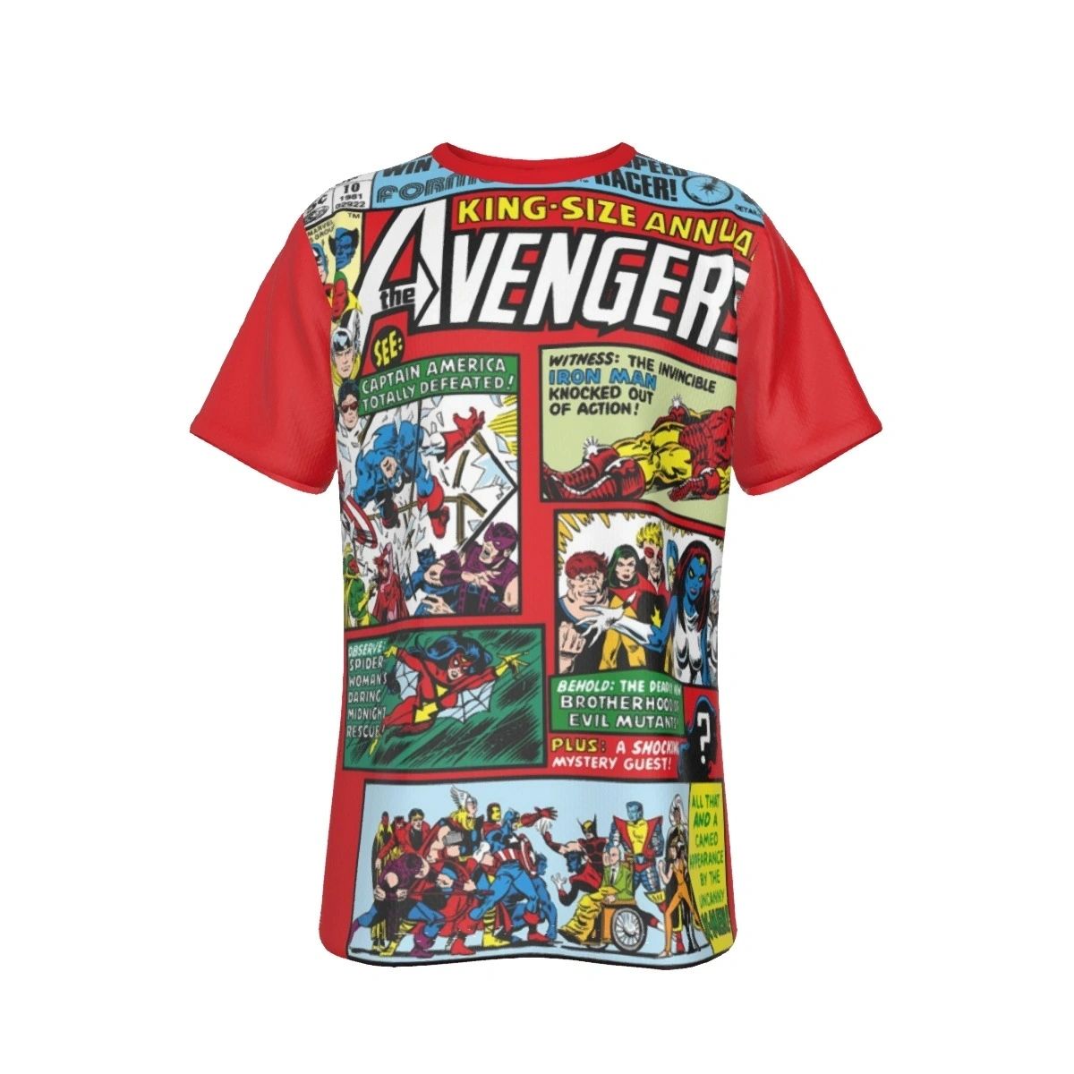 AVENGERS ANNUAL 10 AL OVER PRINT SHIRT AND TANK - 1ST ROGUE