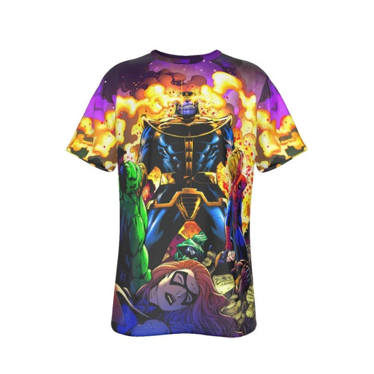 THANOS CONQUERS ALL OVER PRINT SHIRT AND TANK - SECRET SALE