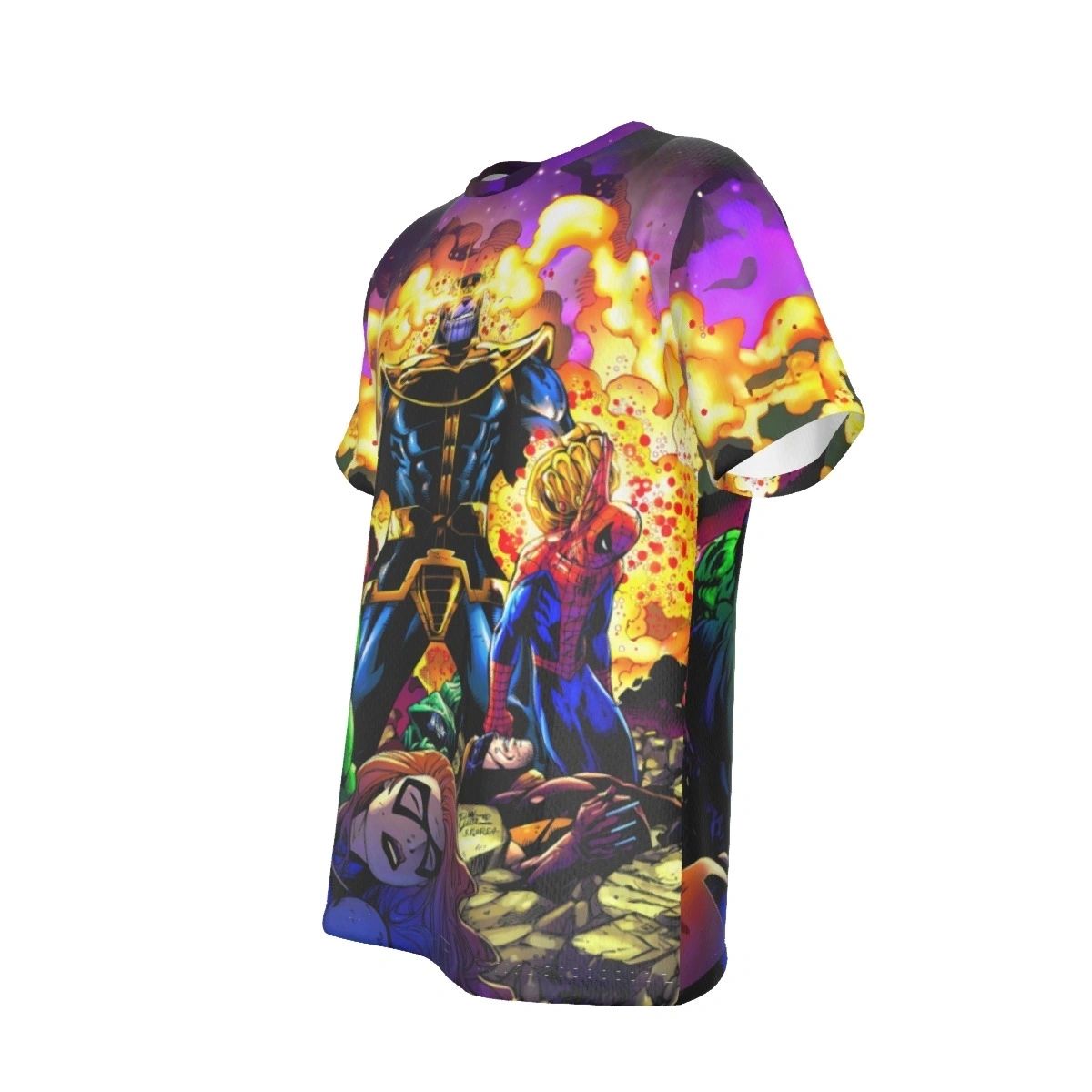 THANOS CONQUERS ALL OVER PRINT SHIRT AND TANK - SECRET SALE