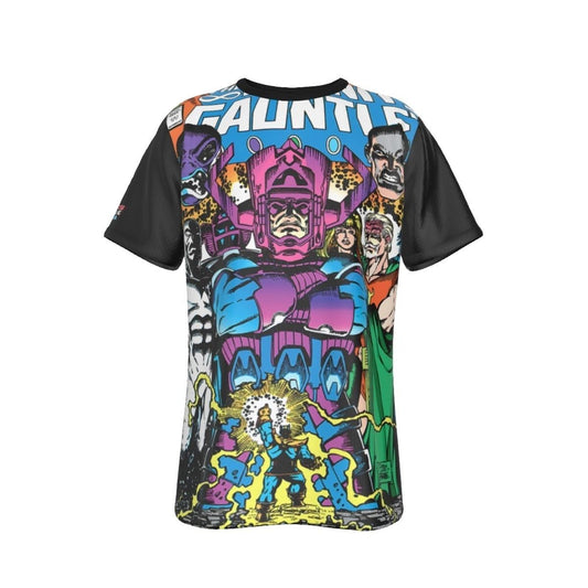 THANOS INFINITY GAUNTLET 5 ALL OVER PRINT SHIRT AND TANK - SECRET SALE