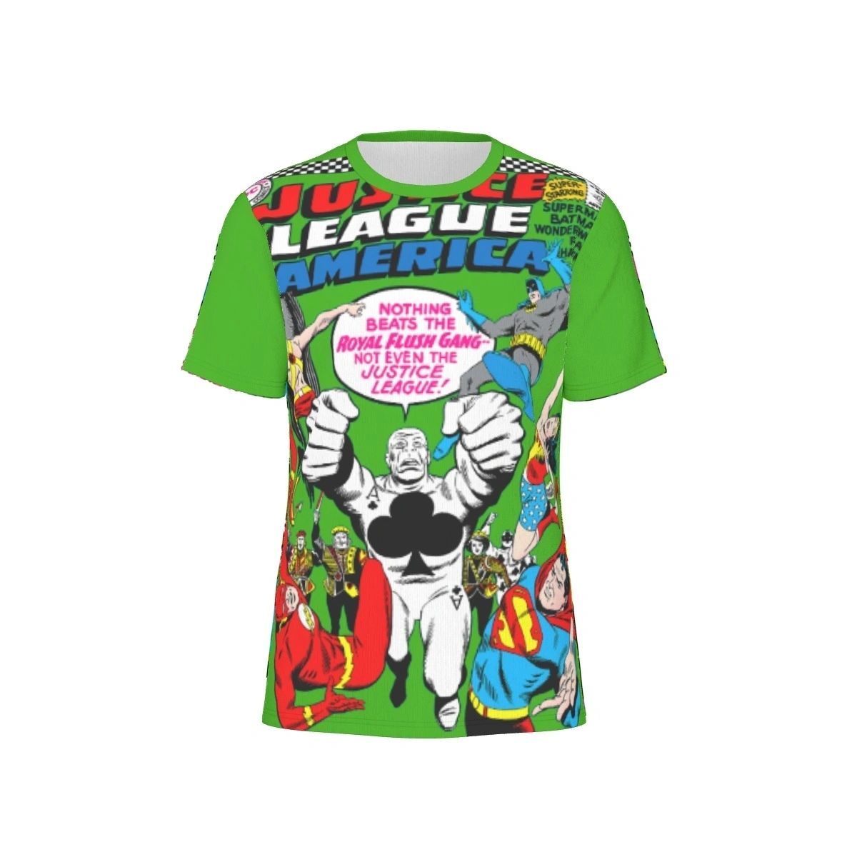 JLA 43 AND 58 ALL OVER PRINT SHIRT AND TANK
