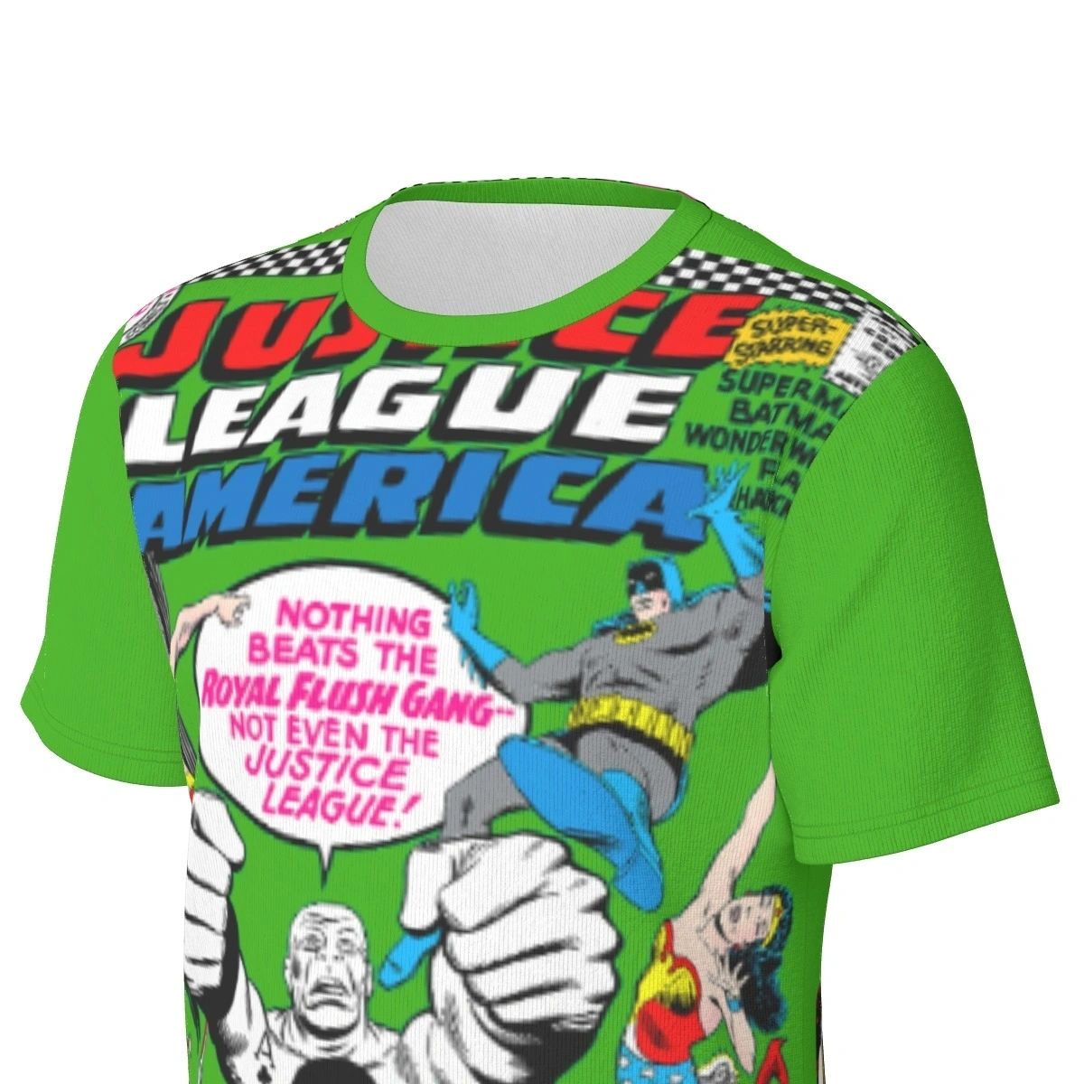 JLA 43 AND 58 ALL OVER PRINT SHIRT AND TANK