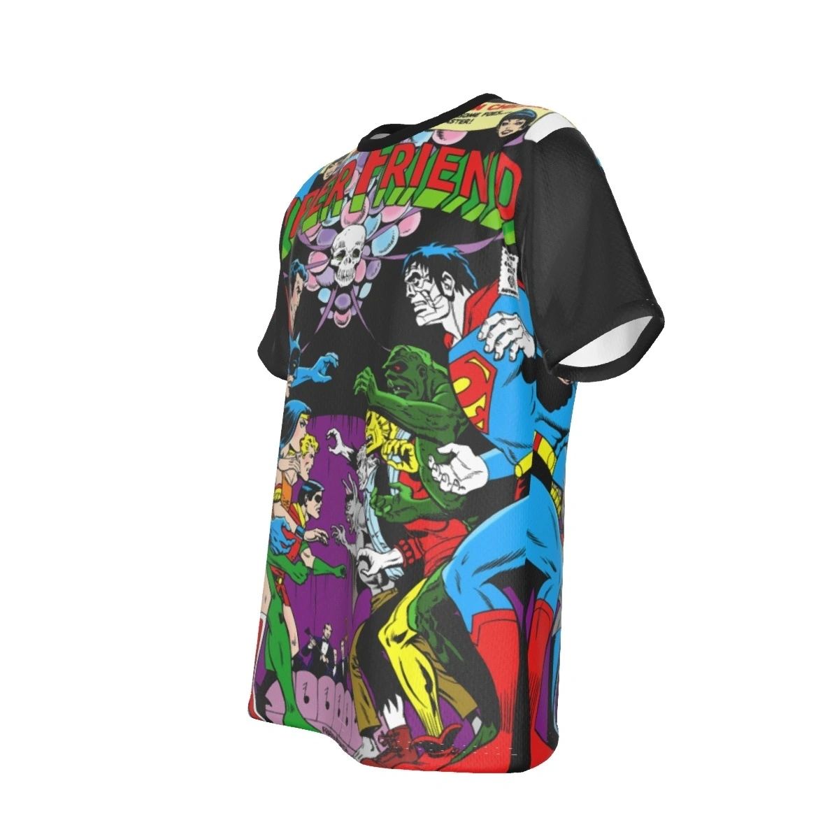 SUPER FRIENDS 28 ALL OVER PRINT SHIRT AND TANK