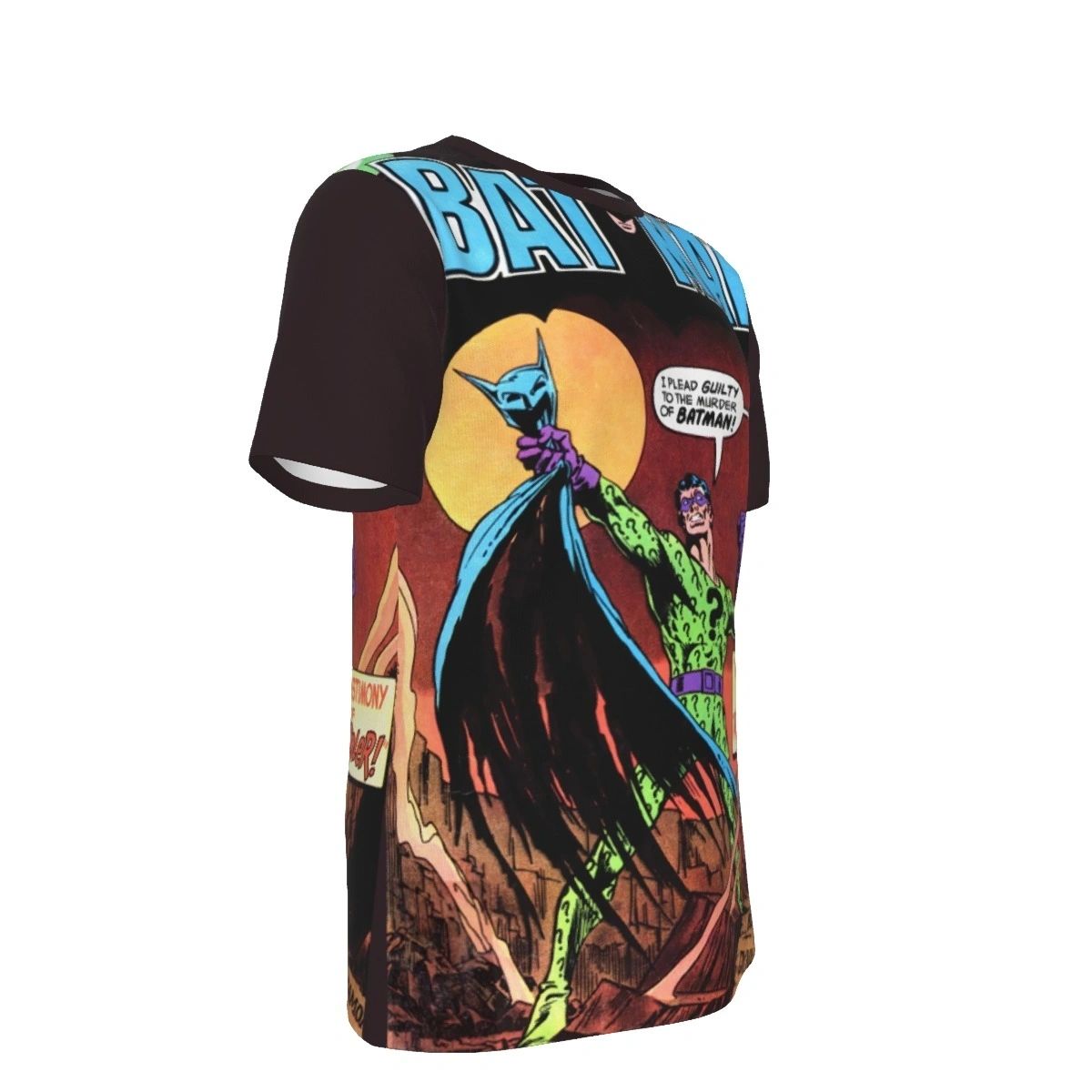 BATMAN 292 ALL OVER PRINT SHIRT AND TANK - RIDDLER