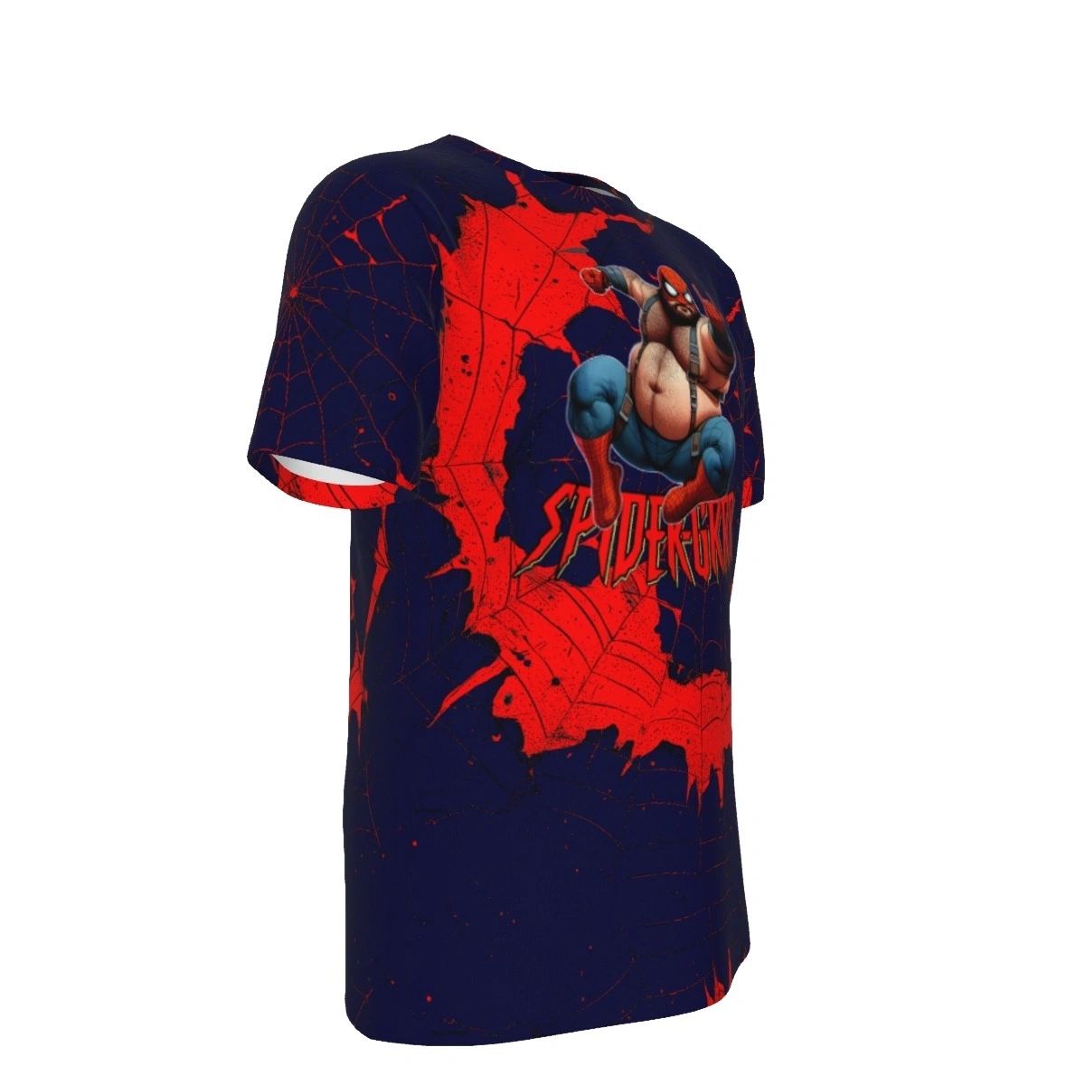 SPIDER-GRRR ALL OVER PRINT SHIRT AND TANK -OF THE SUPERGRRRS SERIES