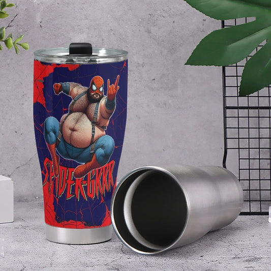 SPIDER-GRRR STAINLESS STEEL TUMBLER