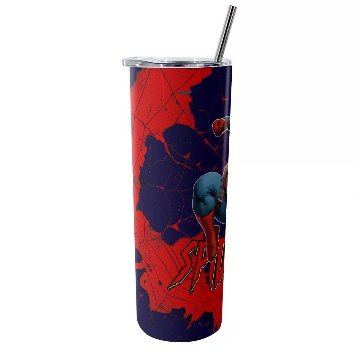 SPIDER-GRRR STAINLESS STEEL TUMBLER
