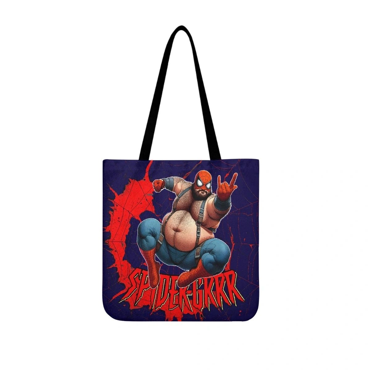 SPIDER-GRRR CLOTH TOTE BAG