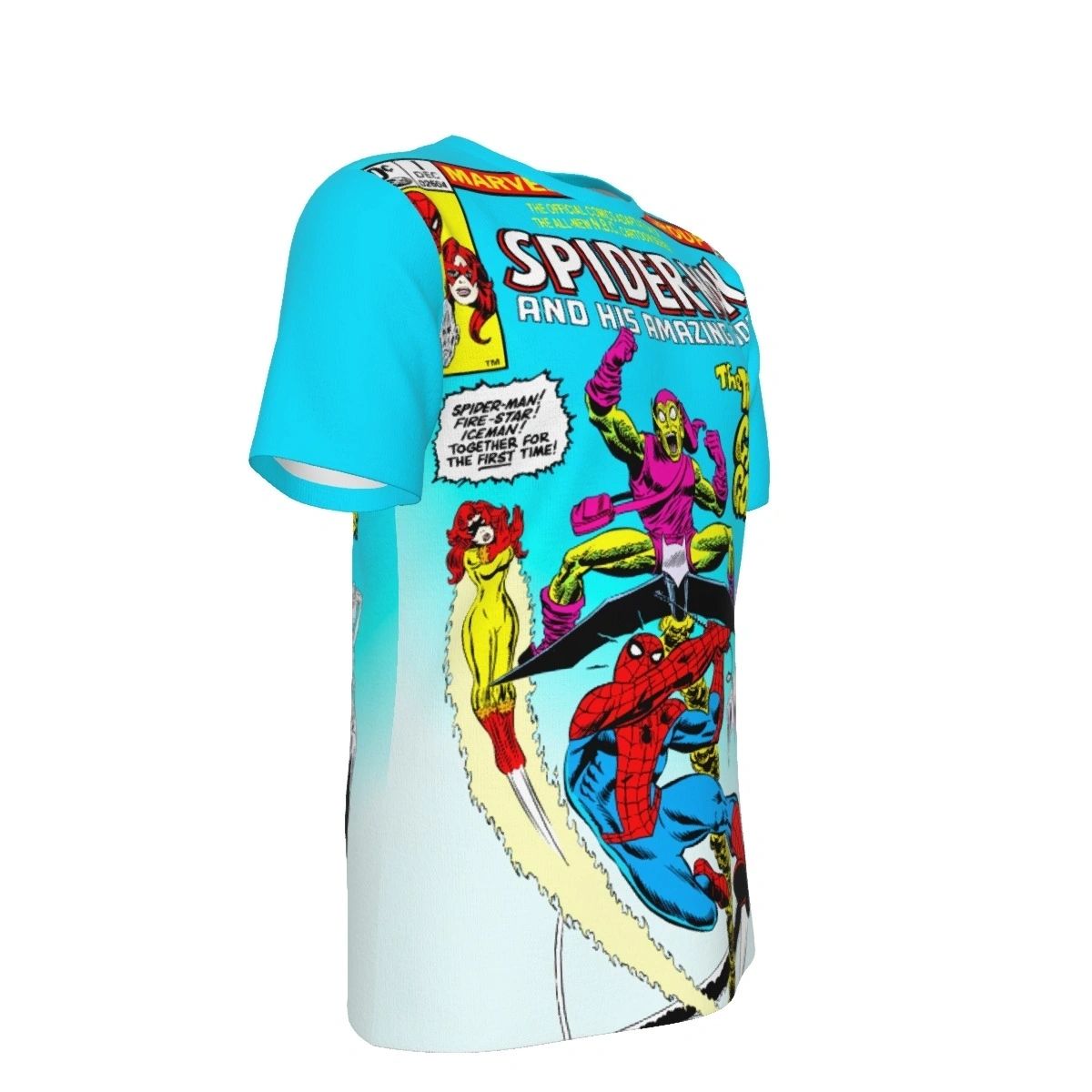 SPIDER-MAN AND HIS AMAZING FRIENDS ALL OVER PRINT SHIRT AND TANK - SECRET SALE