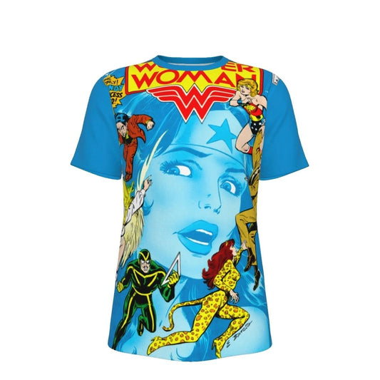 WONDER WOMAN 323 ALL OVER PRINT SHIRT AND TANK