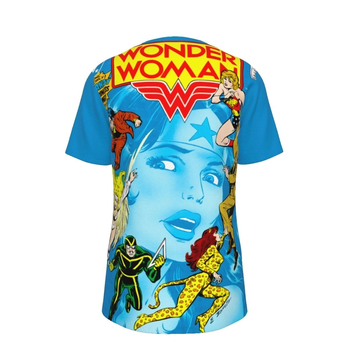 WONDER WOMAN 323 ALL OVER PRINT SHIRT AND TANK