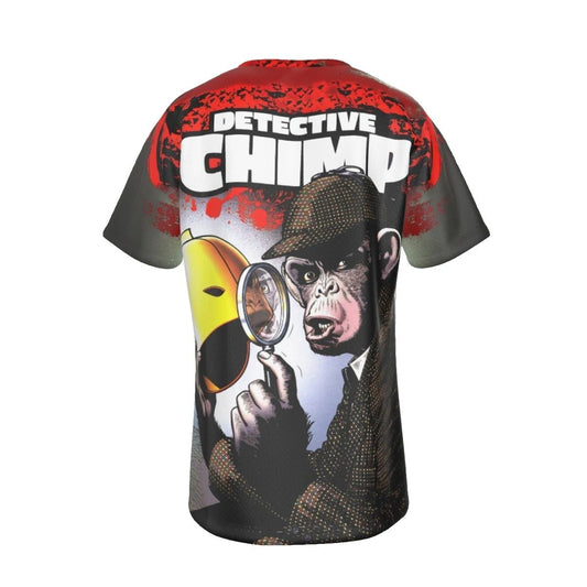 DETECTIVE CHIMP ALL OVER PRINT SHIRT AND TANK