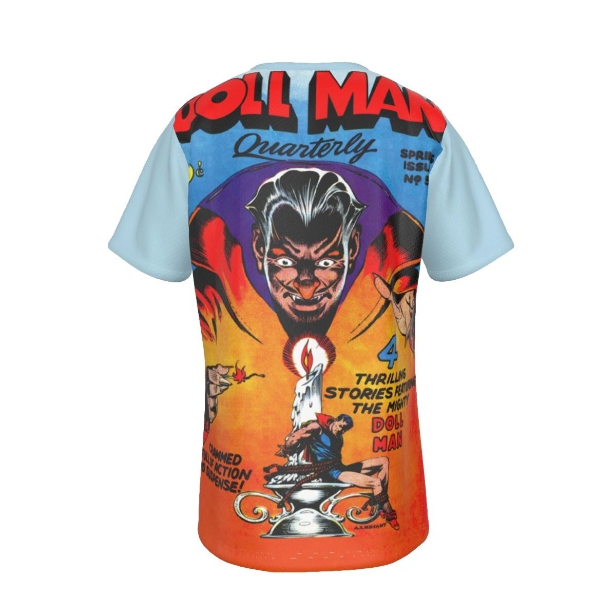 DOLLMAN QUARTERLY 5 ALL OVER PRINT SHIRT AND TANK