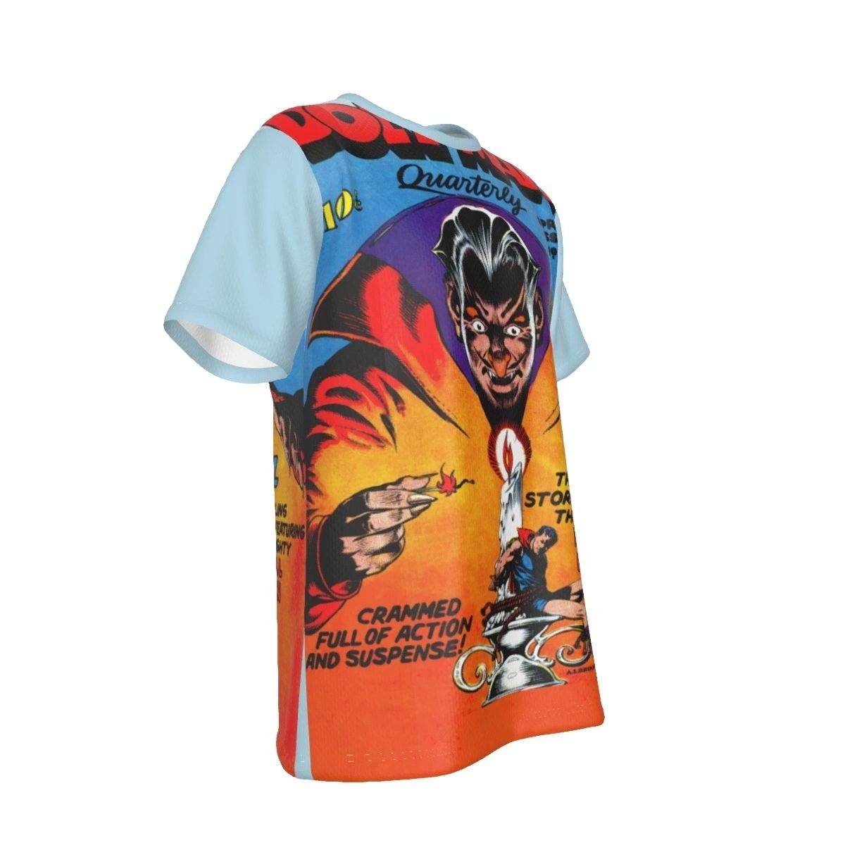 DOLLMAN QUARTERLY 5 ALL OVER PRINT SHIRT AND TANK