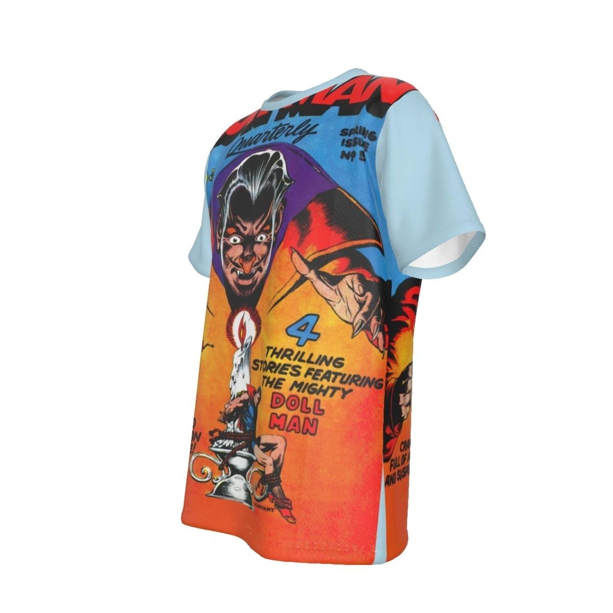 DOLLMAN QUARTERLY 5 ALL OVER PRINT SHIRT AND TANK