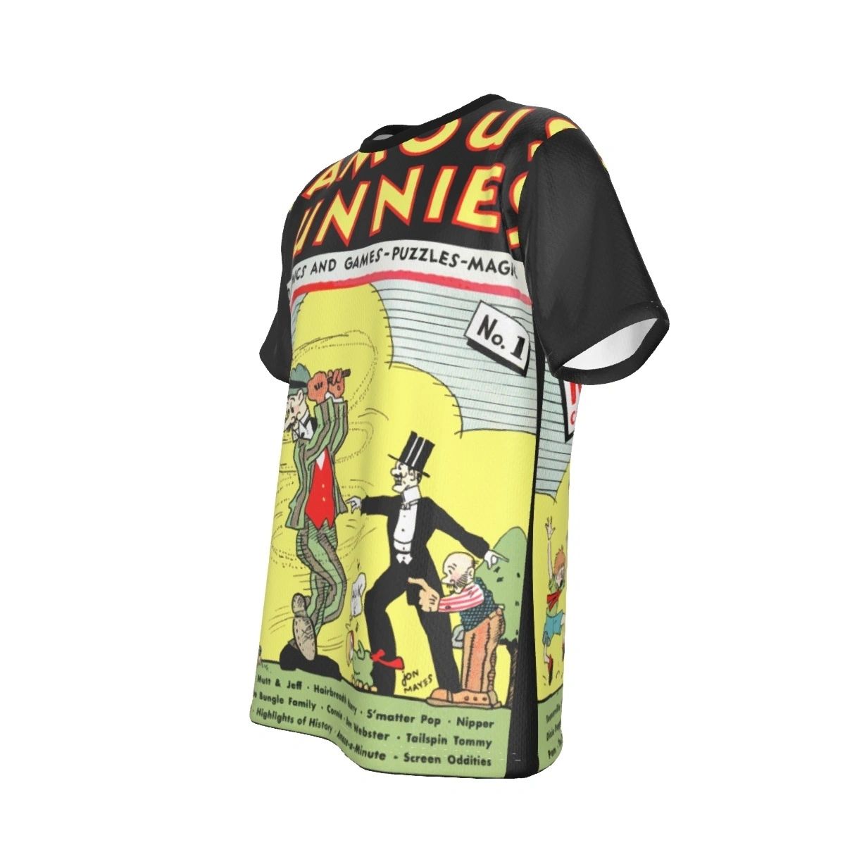 FAMOUS FUNNIES 1 ALL OVER PRINT SHIRT AND TANK