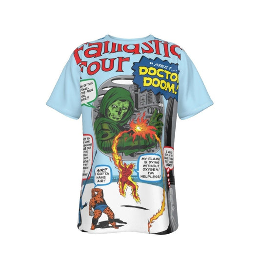 FANTASTIC FOUR 5 ALL OVER PRINT SHIRT AND TANK - SECRET SALE