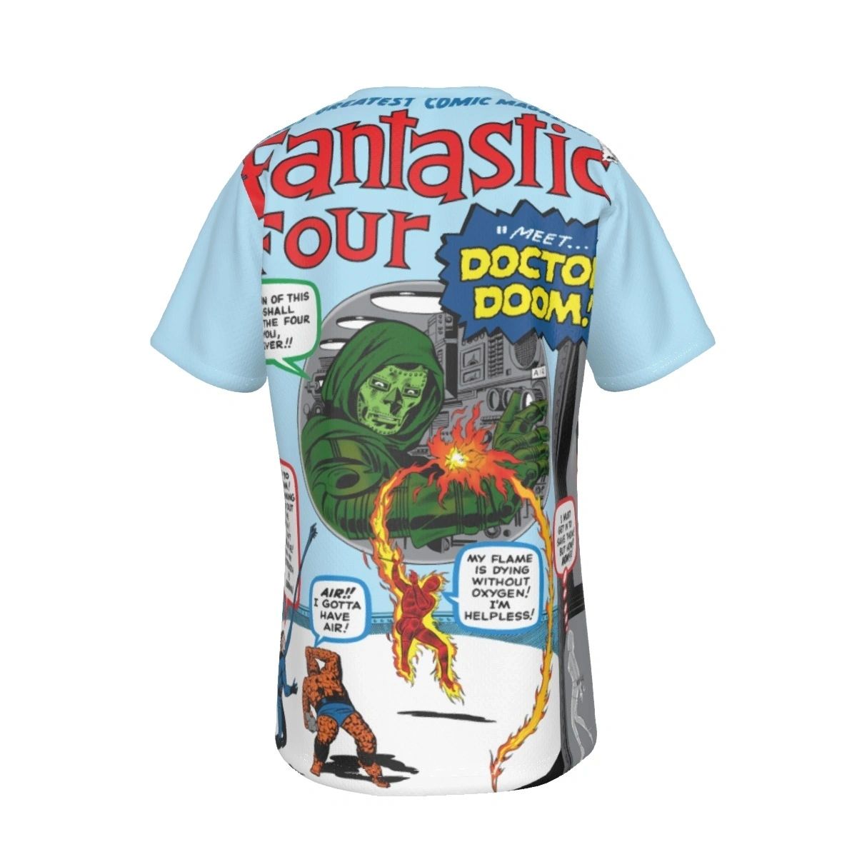 FANTASTIC FOUR 5 ALL OVER PRINT SHIRT AND TANK - SECRET SALE