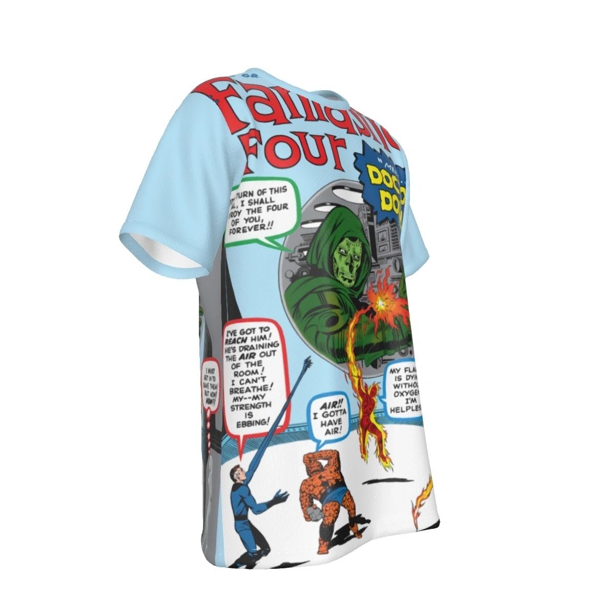 FANTASTIC FOUR 5 ALL OVER PRINT SHIRT AND TANK - SECRET SALE