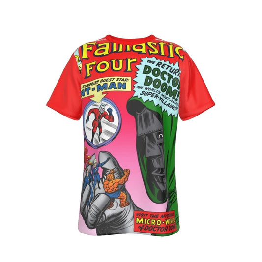 FANTASTIC FOUR 16 ALL OVER PRINT SHIRT AND TANK - SECRET SALE