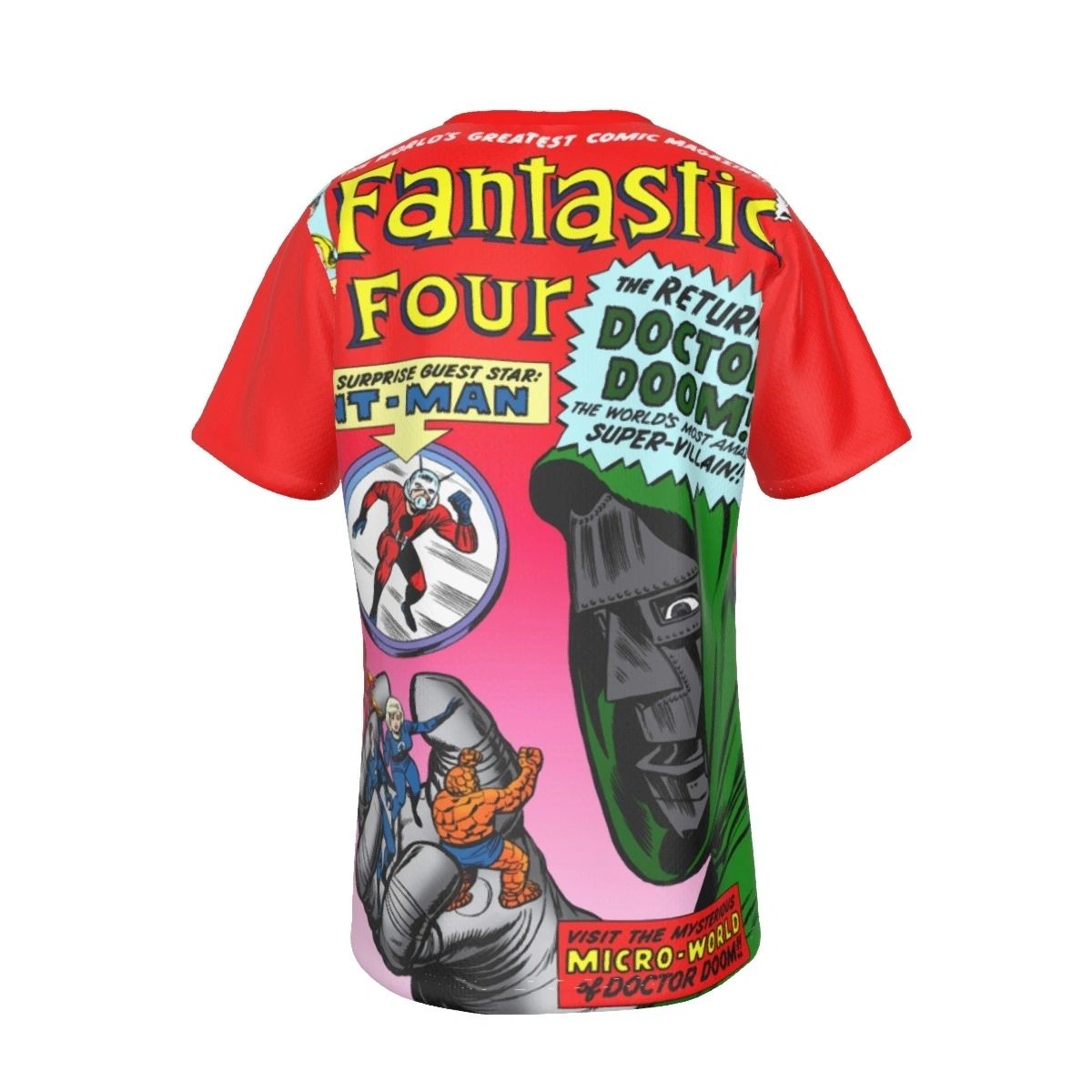 FANTASTIC FOUR 16 ALL OVER PRINT SHIRT AND TANK - SECRET SALE