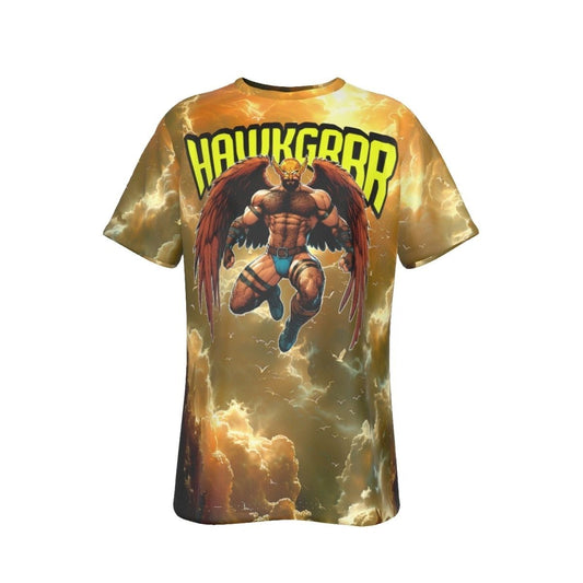 HAWK-GRRR ALL OVER PRINT SHIRT AND TANK -OF THE SUPERGRRRS SERIES