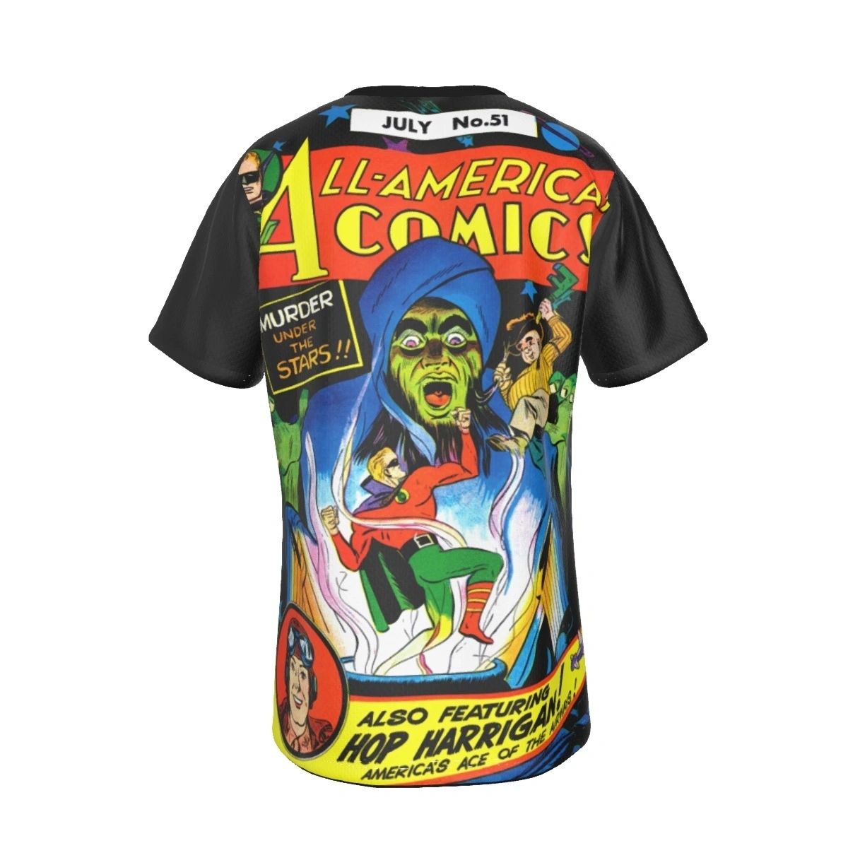 ALL AMERICAN COMICS 51 ALL OVER PRINT SHIRT AND TANK