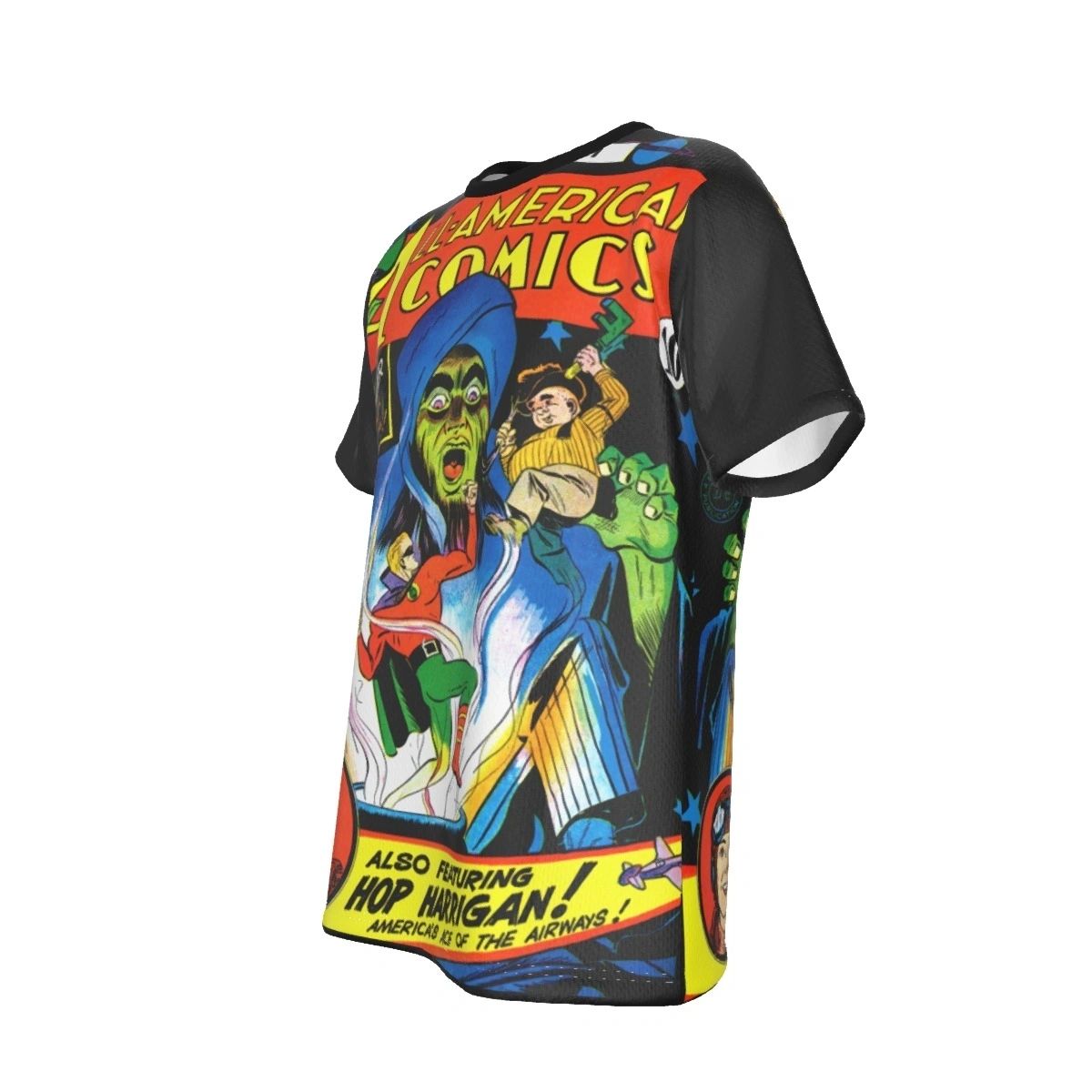 ALL AMERICAN COMICS 51 ALL OVER PRINT SHIRT AND TANK