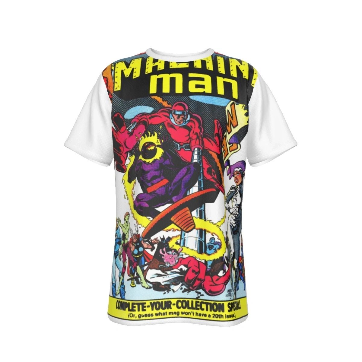MACHINE MAN 19 ALL OVER PRINT SHIRT AND TANK - SECRET SALE