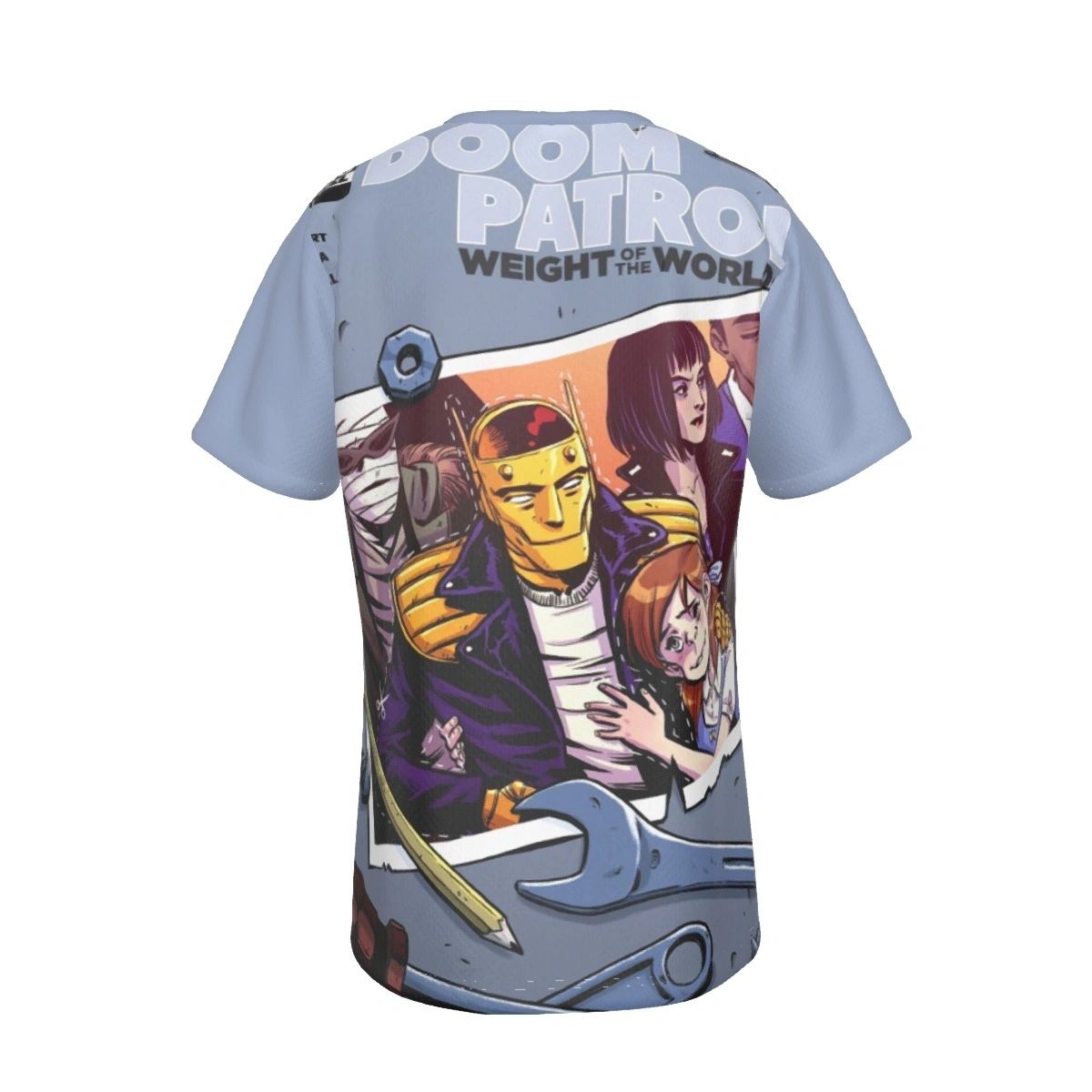 DOOM PATROL 5 ALL OVER PRINT SHIRT AND TANK