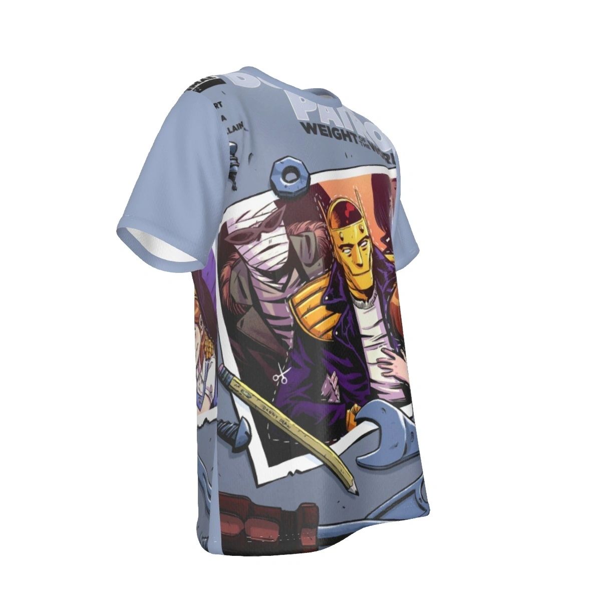 DOOM PATROL 5 ALL OVER PRINT SHIRT AND TANK