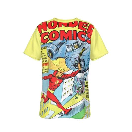 WONDER COMICS 1 ALL OVER PRINT SHIRT AND TANK