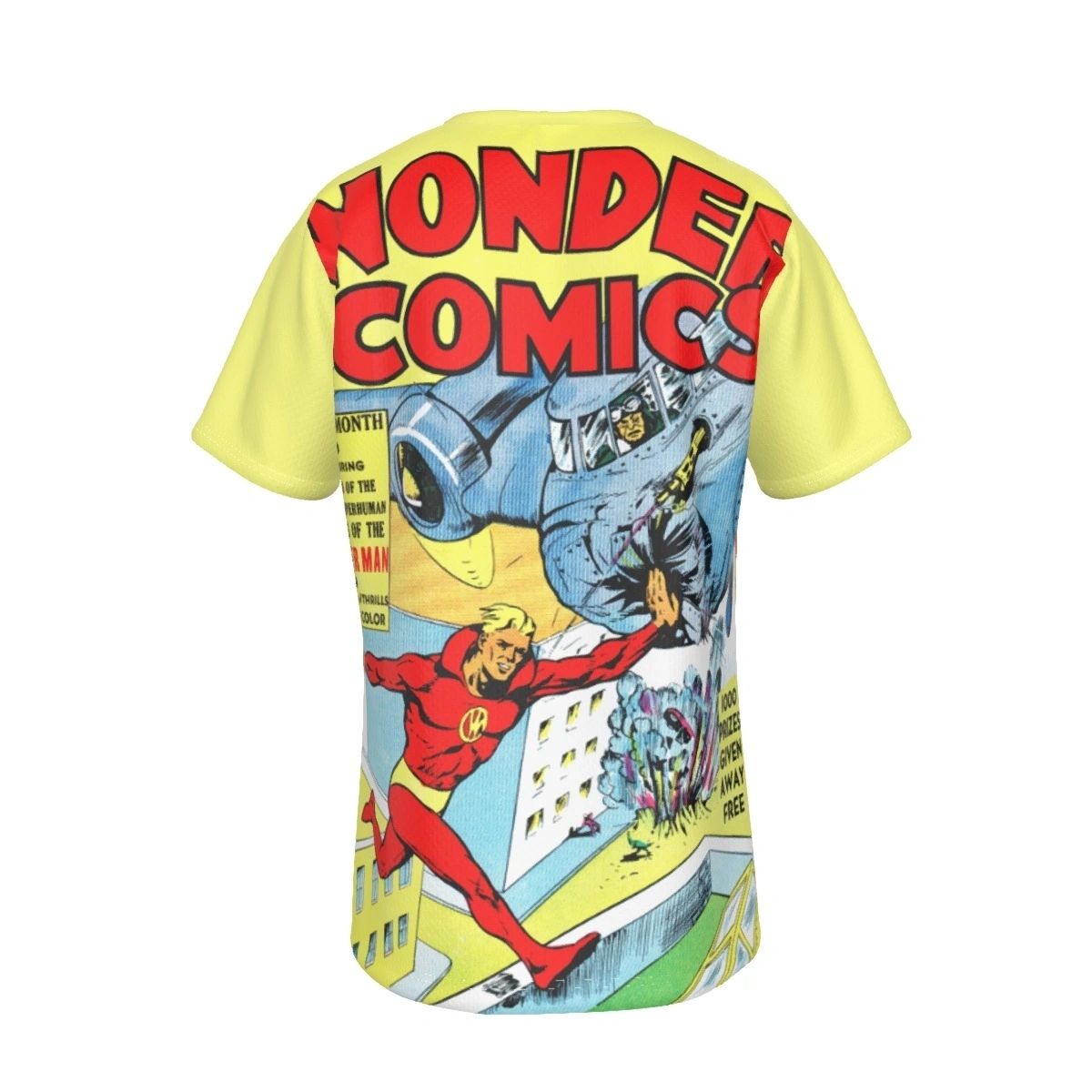 WONDER COMICS 1 ALL OVER PRINT SHIRT AND TANK