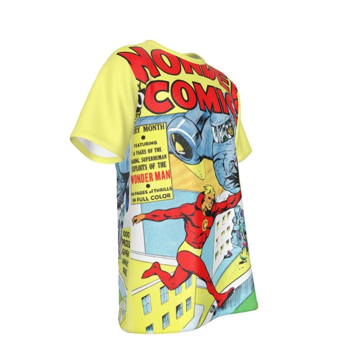 WONDER COMICS 1 ALL OVER PRINT SHIRT AND TANK