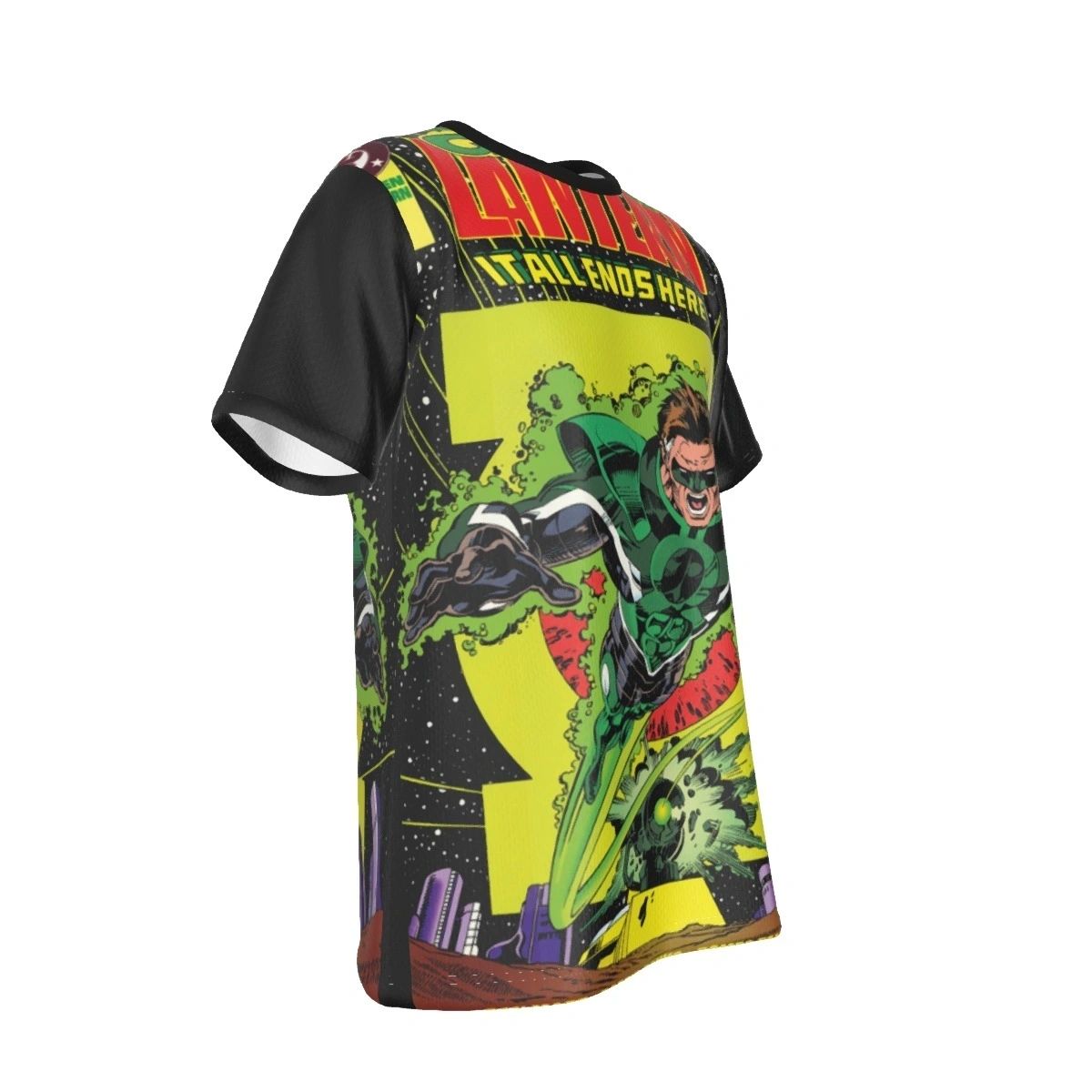 GREEN LANTERN 50 ALL OVER PRINT SHIRT AND TANK