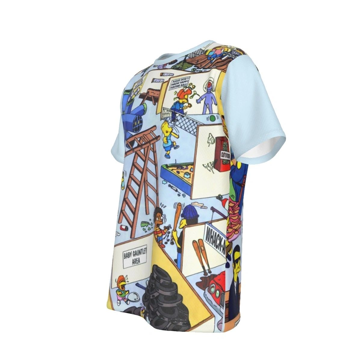 SIMPSONS 50 PANEL ALL OVER PRINT SHIRT AND TANK