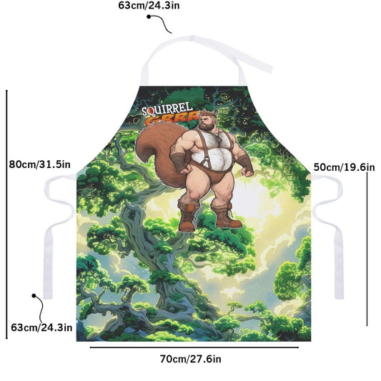 SQUIRREL-GRRR APRON -OF THE SUPERGRRRRs SERIES