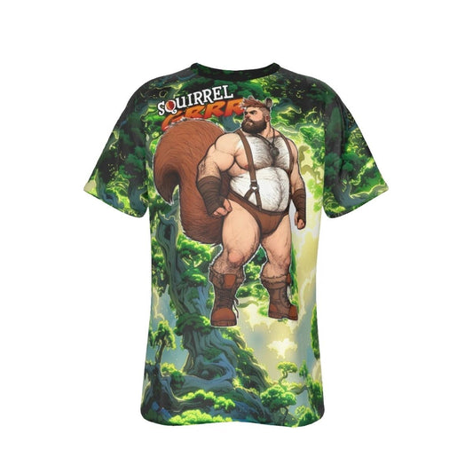 SQUIRREL-GRRR ALL OVER PRINT SHIRT AND TANK -OF THE SUPERGRRRS SERIES