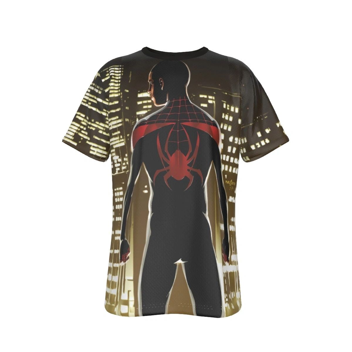 MILES MORALES ULTIMATE SPIDERMAN 1 ALL OVER PRINT SHIRT AND TANK