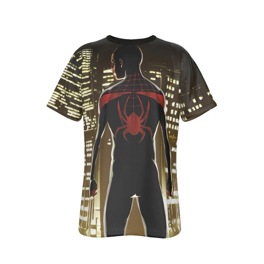 MILES MORALES ULTIMATE SPIDERMAN 1 ALL OVER PRINT SHIRT AND TANK