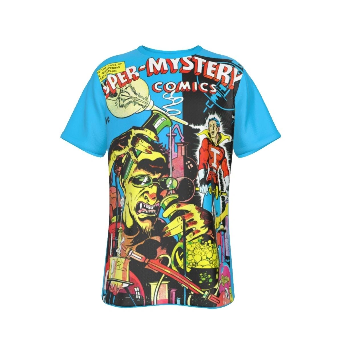SUPER-MYSTERY COMICS 15 ALL OVER PRINT SHIRT AND TANK