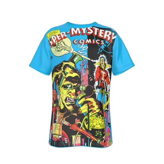 SUPER-MYSTERY COMICS 15 ALL OVER PRINT SHIRT AND TANK
