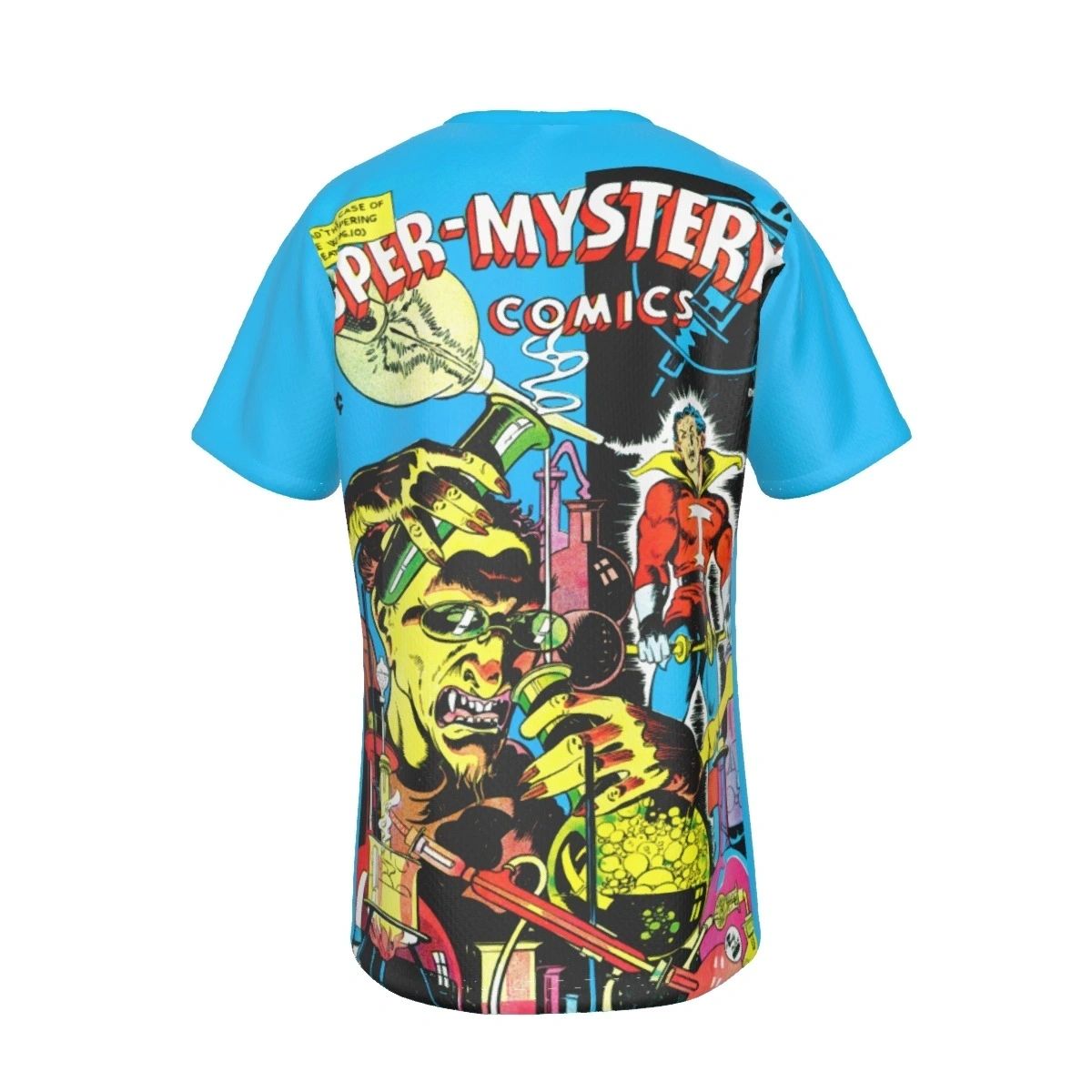 SUPER-MYSTERY COMICS 15 ALL OVER PRINT SHIRT AND TANK