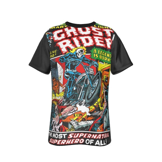 MARVE SPOTLIGHT 5 GHOST RIDER ALL OVER PRINT SHIRT AND TANK - SECRET SALE