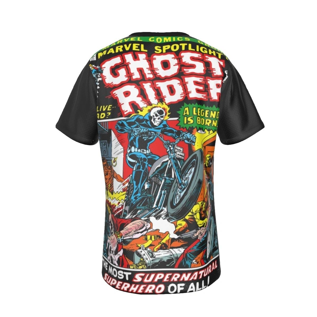 MARVE SPOTLIGHT 5 GHOST RIDER ALL OVER PRINT SHIRT AND TANK - SECRET SALE